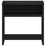 Table de chevet chêne noir 40x30x40 cm bois d'ingénierie – Image 3