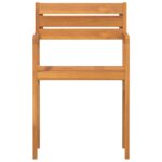 Chaises de jardin 4 pièces 50x53x80 cm Bois massif Acacia – Image 7