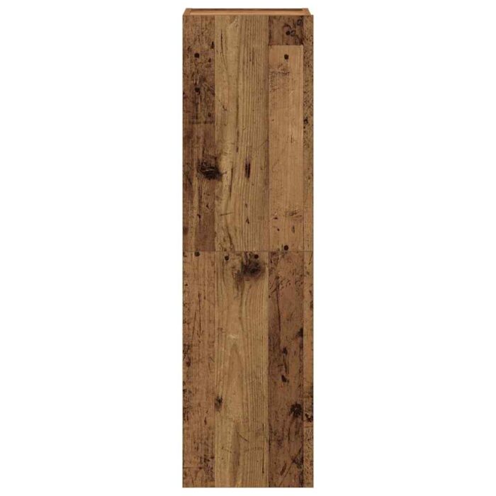 Ensemble de meuble TV mural 8 pcs vieux bois bois d'ingénierie – Image 3