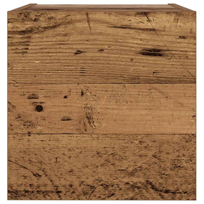 Meubles TV muraux 6 pcs vieux bois bois d'ingénierie – Image 5