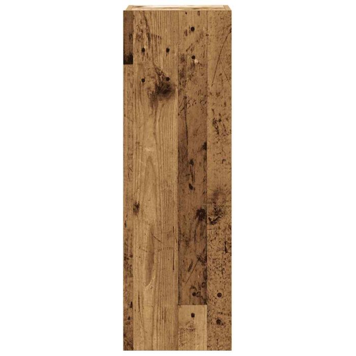 Ensemble de meuble TV mural 5 pcs vieux bois bois d'ingénierie – Image 5