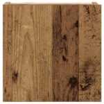 Ensemble de meuble TV mural 5 pcs vieux bois bois d'ingénierie – Image 7