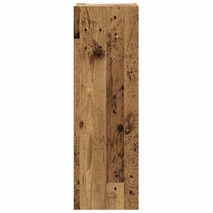 Ensemble de meuble TV mural 6 pcs vieux bois bois d'ingénierie – Image 7