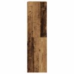 Ensemble de meuble TV mural 8 pcs vieux bois bois d'ingénierie – Image 5
