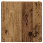 Ensemble de meuble TV mural 8 pcs vieux bois bois d'ingénierie – Image 7