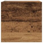 Ensemble de meuble TV mural 7 pcs vieux bois bois d'ingénierie – Image 3