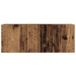 Ensemble de meuble TV mural 6 pcs vieux bois bois d'ingénierie – Image 5