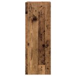 Ensemble de meuble TV mural 4 pcs vieux bois bois d'ingénierie – Image 5