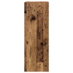 Ensemble de meuble TV mural 9 pcs vieux bois bois d'ingénierie – Image 5