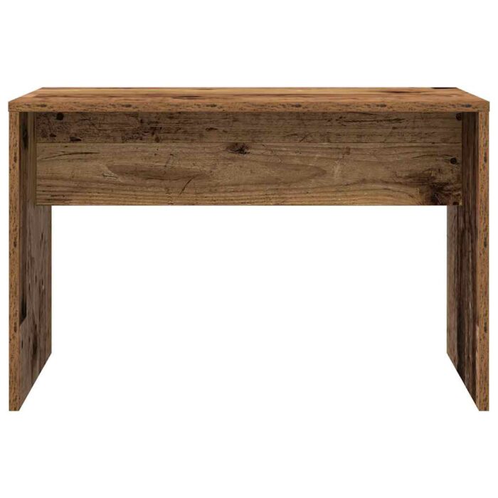 Ensemble de coiffeuse vieux bois bois d'ingénierie – Image 5