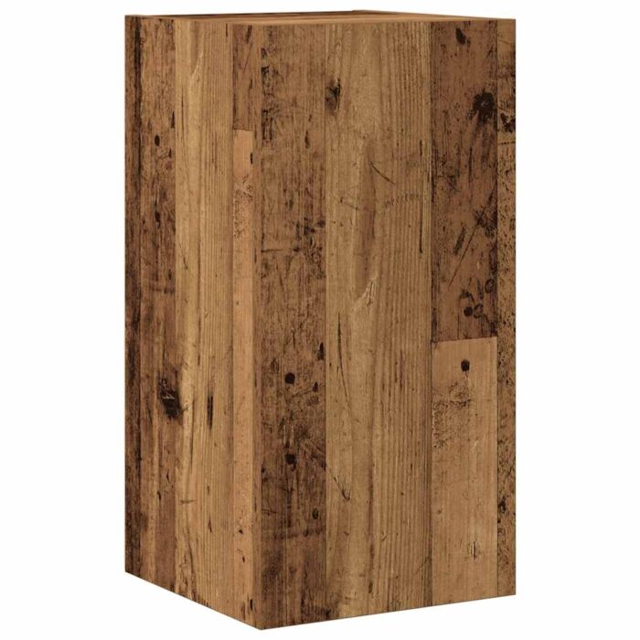 Ensemble de meuble TV mural 5 pcs vieux bois bois d'ingénierie – Image 2