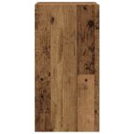 Ensemble de meuble TV mural 5 pcs vieux bois bois d'ingénierie – Image 3
