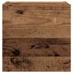 Ensemble de meuble TV mural 5 pcs vieux bois bois d'ingénierie – Image 7