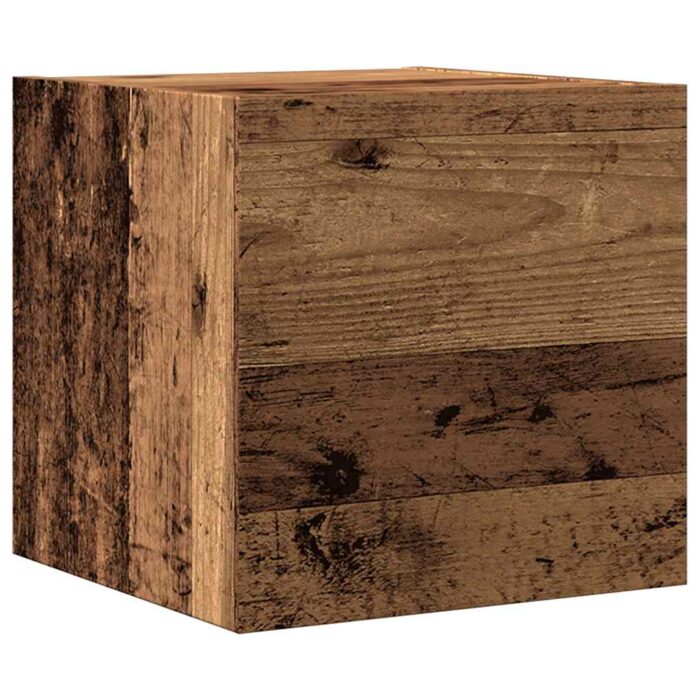 Ensemble de meuble TV mural 5 pcs vieux bois – Image 4