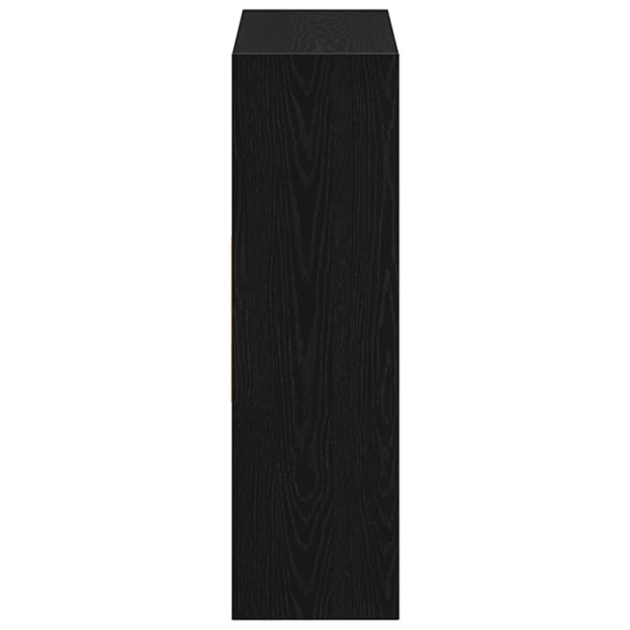 Bibliothèque chêne noir 97,5x29,5x100 cm bois d'ingénierie – Image 4