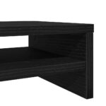 Support de moniteur chêne noir 100x24x13 cm bois d'ingénierie – Image 6