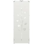 Portant de bois chauffage blanc 40x30x80 cm – Image 4