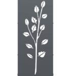 Portant de bois chauffage anthracite 40x30x80 cm – Image 7