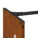 Étagère à bois 40x30x80 cm acier résistant aux intempéries – Image 7