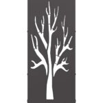 Portant de bois chauffage noir 40x30x80 cm – Image 7