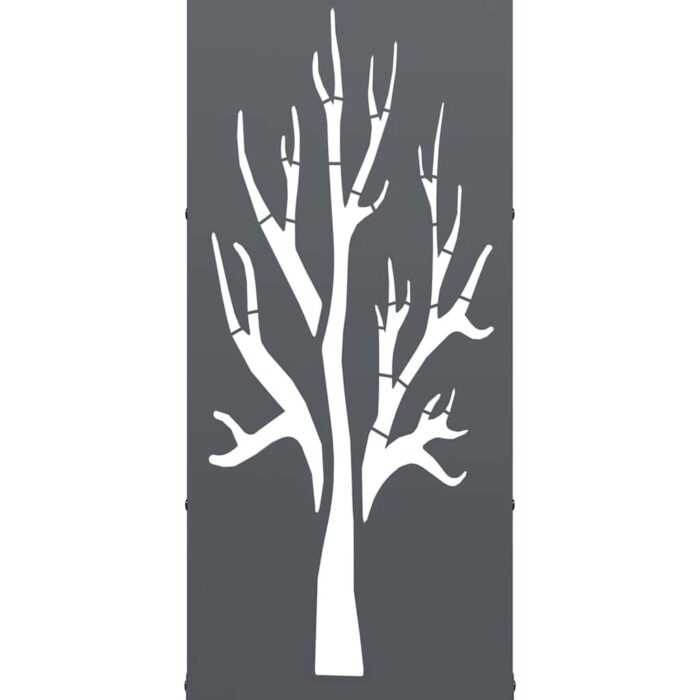 Portant de bois chauffage anthracite 40x30x80 cm – Image 7