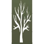 Portant de bois chauffage vert olive 40x30x80 cm – Image 7