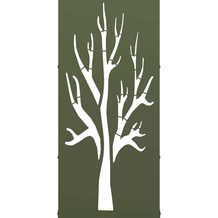 Portant de bois chauffage vert olive 40x30x80 cm – Image 7
