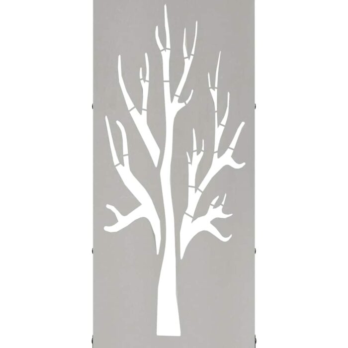 Portant de bois de chauffage 40x30x80 cm acier inoxydable – Image 7