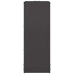 Portant de bois chauffage noir 40x30x80 cm – Image 4