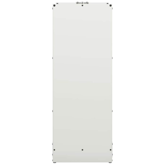 Portant de bois chauffage blanc 40x30x80 cm – Image 4