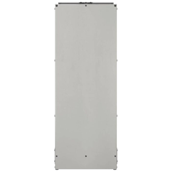 Portant de bois de chauffage 40x30x80 cm acier inoxydable – Image 4