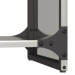 Portant de bois de chauffage 40x30x80 cm acier inoxydable – Image 6