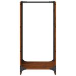 Étagère à bois 40x30x80 cm acier résistant aux intempéries – Image 4