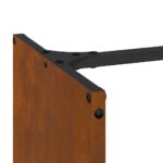 Étagère à bois 40x30x80 cm acier résistant aux intempéries – Image 7