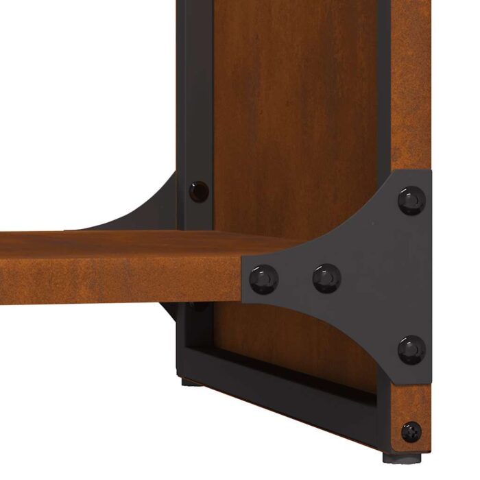 Étagère à bois 40x30x80 cm acier résistant aux intempéries – Image 8