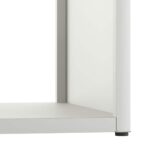 Portant de bois chauffage blanc 40x40x40 cm – Image 6