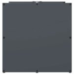 Portant de bois chauffage anthracite 40x40x40 cm – Image 4