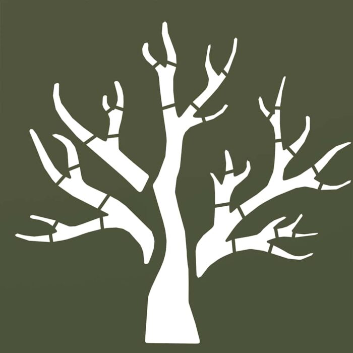 Portant de bois chauffage vert olive 40x40x40 cm – Image 7