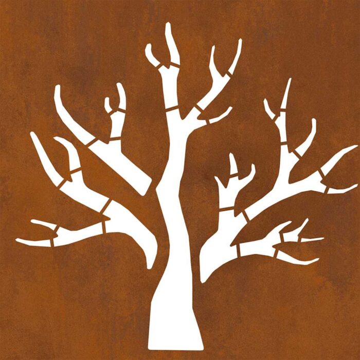 Étagère à bois 40x40x40 cm acier résistant aux intempéries – Image 9