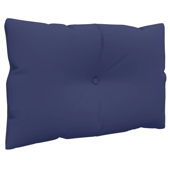 Coussins de palette lot de 3 bleu marine tissu oxford – Image 3