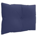 Coussins de palette lot de 3 bleu marine tissu oxford – Image 4