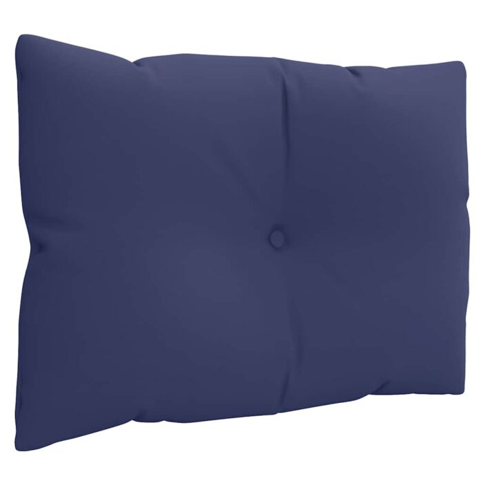 Coussins de palette lot de 3 bleu marine tissu oxford – Image 4