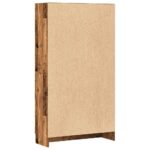 Bibliothèque vieux bois 82,5x30,5x150 cm bois d'ingénierie – Image 5