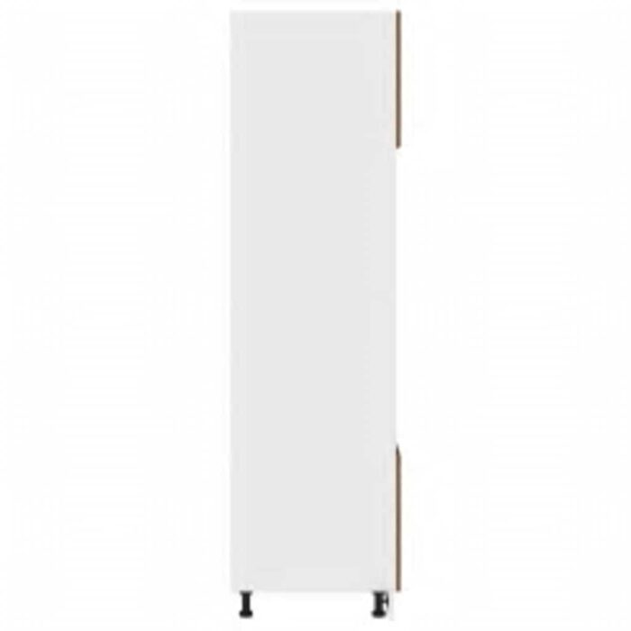 Armoire à micro-ondes "Lyon" vieux bois 60x57x207 cm – Image 5